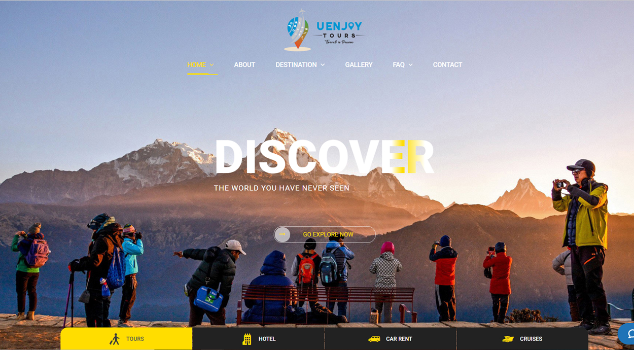 <span>WEBSITE</span><i>U ENJOY</i>
