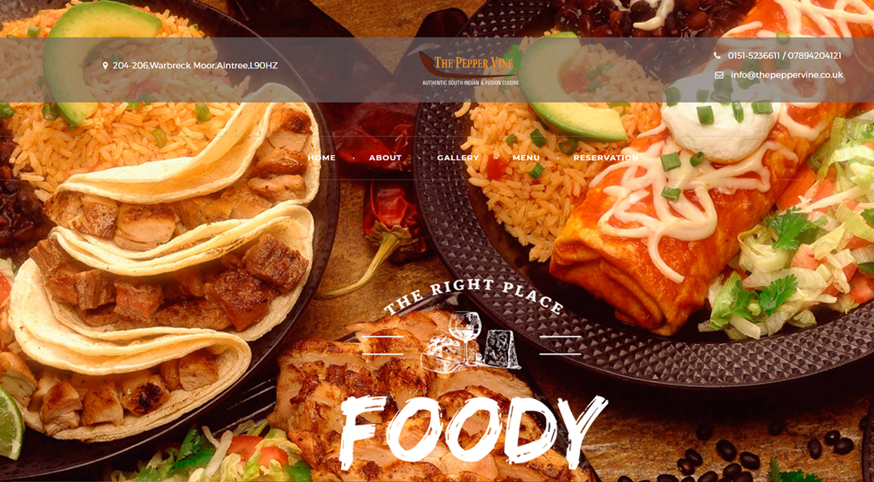 <span>WEBSITE</span><i>PepperVine</i>